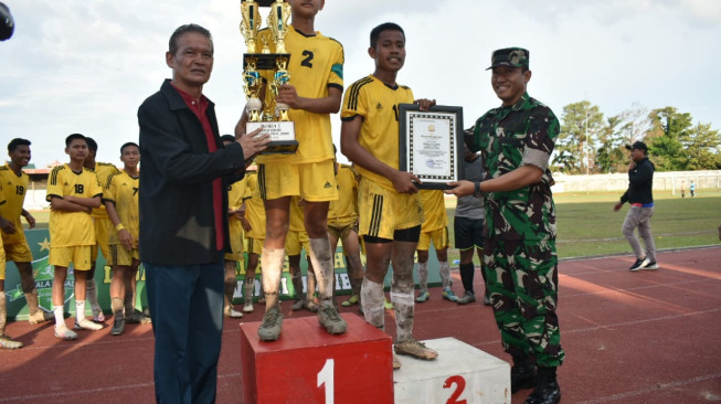 Kesebelasan Ponpes Nurul Jalal Kabupaten Tebo Maju ke Tingkat Nasional Liga Santri Piala Kasad 2022