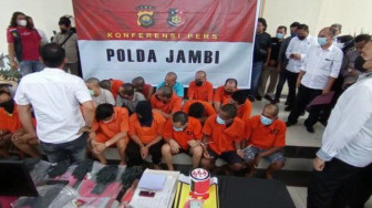 Polda Jambi Berhasil Ungkap 91 Kasus Perjudian dan Amankan 133 Tersangka