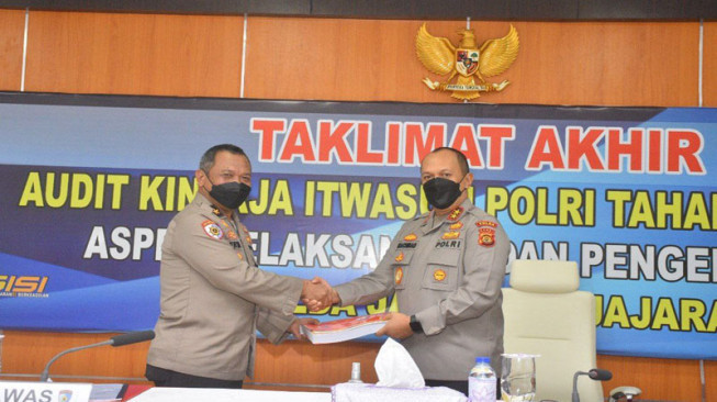 Kapolda Jambi Tutup Giat Audit Kinerja Itwasum Polri