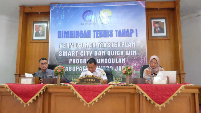 Bimbingan Teknis Penyusunan Masterplan Smart City dan Quick Win Menuju Muaro Jambi Mantap