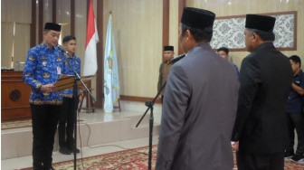 Pj Bupati Muaro Jambi Lantik Ketua LPTQ Kabupaten Muaro Jambi Periode Tahun 2023-2026