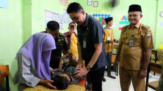 Majlis Sholawat Subbanul Mubin Gelar Sunatan Massal di Desa Senaung