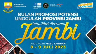 Jambi Promosi Produk Unggulan  di Sarinah, Rahman Usman: Hanyutlah Jambi Kalau Begini