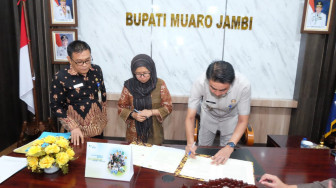 Tingkatkan Pembangunan Berkelanjutan, Pemkab Muaro Jambi MoU dengan Yayasan Setara