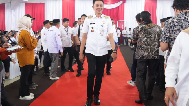 Penjabat Bupati Muaro Jambi, Bachyuni Deliansyah Hadiri Rakernas APDESI dengan Pembicara Prabowo dan Anies Serta Ganjar Tidak Hadir.