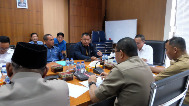 Intake Penyedot Air Baku Perumda Air Minum Tirta Muaro Jambi Tidak Berfungsi dengan Baik, Sekda Mengadu ke  Balai Wilayah Sungai Sumatra VI
