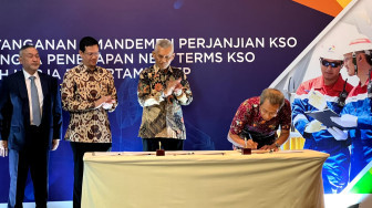 Tingkatkan Produksi Migas, PT Pertamina EP Tandatangani Amandemen Perjanjian Kerja Sama Operasi