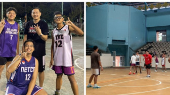 Mantan Pelatih Basket Timnas Indonesia Beri Coaching Clinic Pebasket SMAN 3 Kota Jambi dan Club Sahabat, Kritik Fasilitas GOR Kota Baru