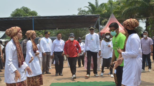 Perayaan HUT Kabupaten Muaro Jambi Tahun 2023 di Danau Bata,  Dihadiri Gubernur Jambi Al Haris dan Pj Bupati Bachyuni Deliansyah