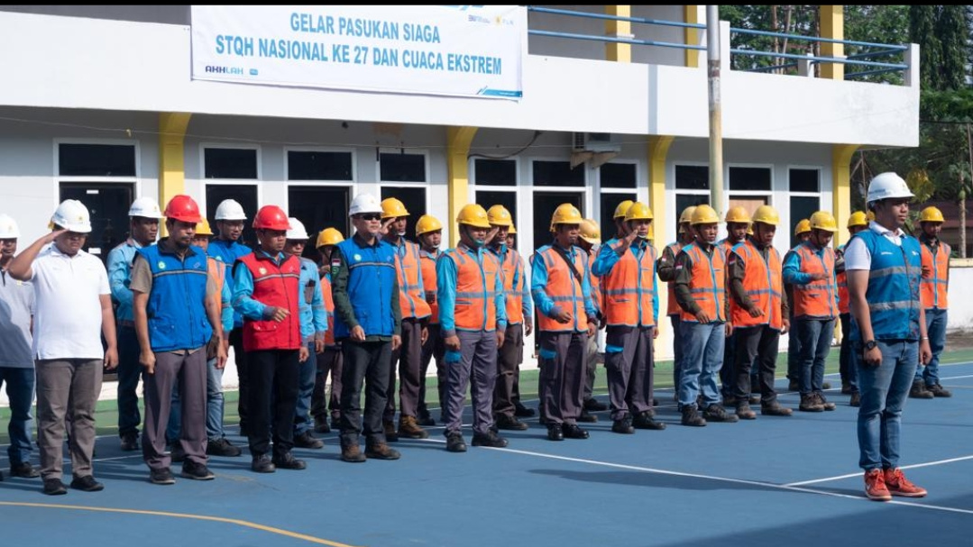 PLN UP3 Jambi Gelar Pasukan Siaga STQH Nasional ke-27 dan Cuaca Ekstrem. (foto I PLN)