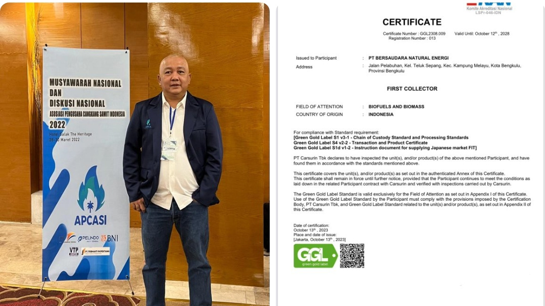 PT BNE Raih Sertifikat Green Gold Label (GGL) dari Belanda