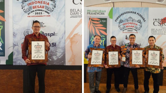 PT Pertamina EP Jambi Field Raih Penghargaan Indonesia BESAR 2023 pada Program Pencegahan Stunting dan Gizi Kurang