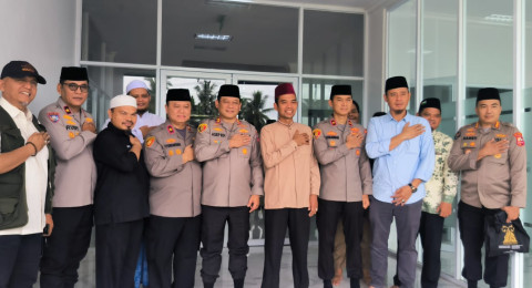 Kaops NCS Polri Kunjungi  UAS di Pekanbaru, Ada Apa Gerangan..?