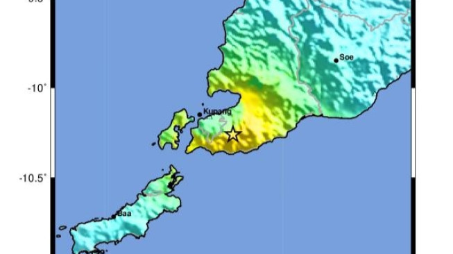 Warga NTT PaniK, Diguncang Gempa Kekuatan M6,6, BNPB : Waspada Gempa Susulan !