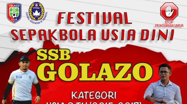 SSB Golazo Gelar Festival Sepak Bola Usia Dini