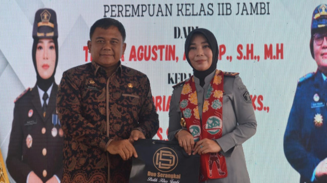 Susi Andriany Pohan Jabat Kepala Lembaga Pemasyarakatan (LP) Perempuan Klas II B Jambi