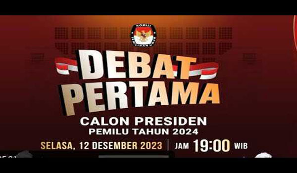 Debat Pertama, Ini Dia Statement Closing Capres Pemilu Tahun 2024