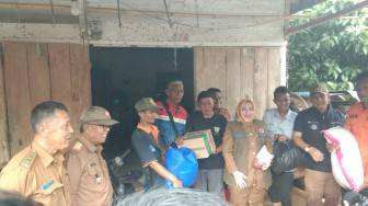 KKKS Pertamina EP Pendopo Field Berikan Bantuan  kepada Masyarakat Korban Banjir di Kabupaten Musi Rawas