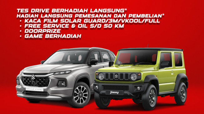 Kunjungi “Suzuki Day” 12-14 Januari di Jamtos, Dapatkan Potongan Harga dan DP Minim