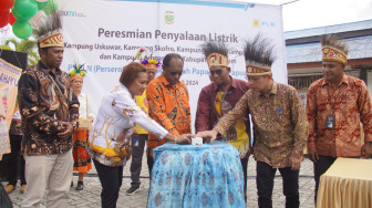 PLN Berhasil Listriki Lima   Kampung di Keerom, Papua
