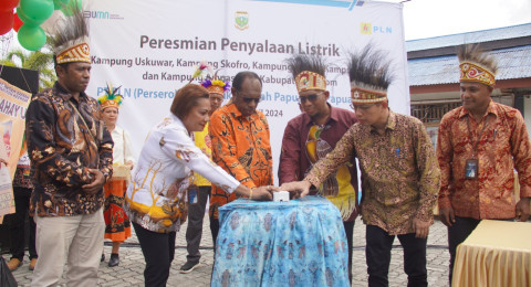 PLN Berhasil Listriki Lima   Kampung di Keerom, Papua
