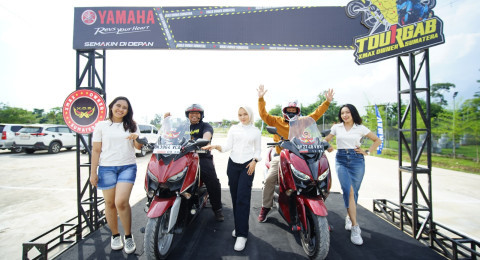 Touring Gabungan Yamaha XMAX Community Se-Sumatera Sukses Digelar di Jambi