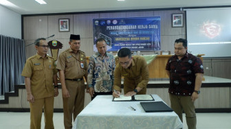 Diskominfo Muaro Jambi Jalin Kerjasama dengan Universitas Nurdin Hamzah Menuju Smart City