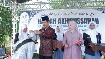 Penjabat Bupati Muaro Jambi Hadiri Haflah Akhirussanah Yayasan Pendidikan Islam Al Faqih