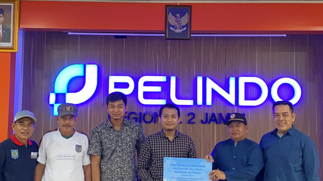 Pelindo Jambi Berbagi Qurban ke Empat Desa di Kecamatan Kumpeh Ulu