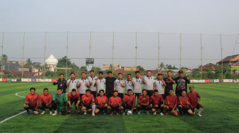 PWI Kota Jambi dan Lapas Kota Jambi Gelar Persahabatan Mini Soccer Bersama, Bentuk Tingkatkan Sinergitas