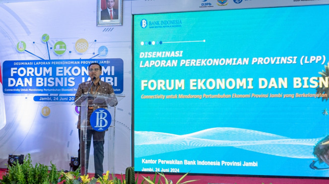 Forum Ekonomi dan Bisnis: BI Diseminasi Laporan Perekonomian Jambi Triwulan I 2024