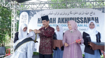 Pj Bupati Muaro Jambi, Raden Najmi Hadiri Haflah Akhirussanah Yayasan Pendidikan Islam Al Faqih
