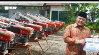 Sebanyak 21 Unit Traktor untuk Kelompok Tani di Tanjabtim, Bantuan dari Deptan