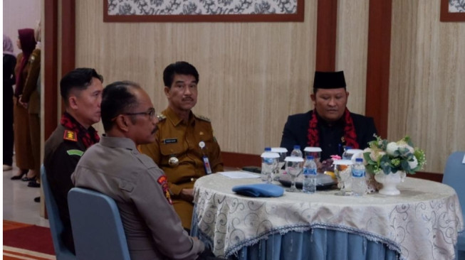Pj Bupati Muaro Jambi Sambut Kunjungan Silahturahmi Kepala Kejari Muaro Jambi dan Ketua Pengadilan Agama Sengeti