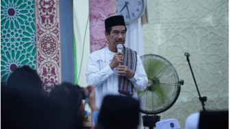 Penjabat Bupati Muaro Jambi Raden Najmi Sholat Idul Adha 1445 H di Sengeti