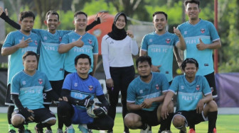 Sambut HUT Bhayangkara ke-78, Polda Jambi Gelar Turnamen Mini Soccer