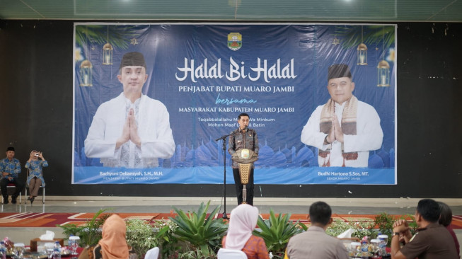 Pemerintah Kabupaten Muaro Jambi Gelar Halal bihalal Hari Raya Idul Fitri 1445 H