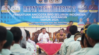 Buka Rakerda II PABPDSI Merangin, Gubernur Al Haris: BPD dan Kades Harus Bersinergi Membangun Desa