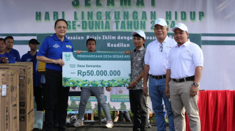 Asian Agri Beri Penghargaan Desa Bebas Api 2023 Kepada Desa Semambu di Jambi