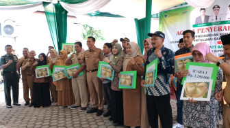 Ketua Kelompok Tani Binaan Pertamina EP Jambi Jadi Petani Berprestasi Kabupaten Batanghari