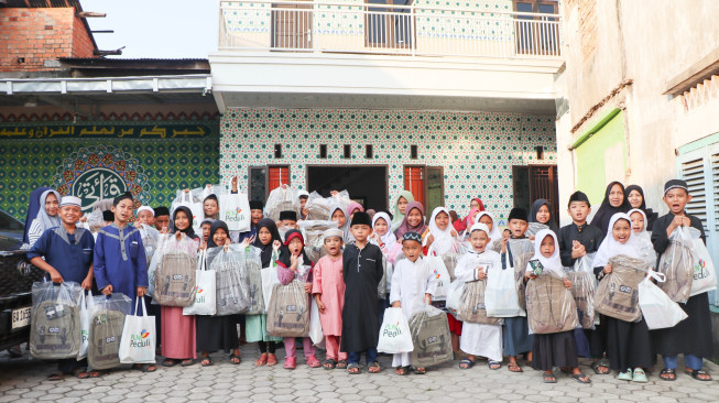 Gelar Kegiatan PAS (Peduli Anak Sekolah), UID S2JB Upayakan Pemenuhan Kebutuhan Peralatan Sekolah di TPQ Raudhatush Shibyan Palembang