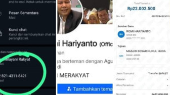 Awas Penipu Catut Nama Romi Hariyanto Berkeliaran, Sekjen Terminator, Ini Kerja Politik Kotor, Untuk Merusak Nama Romi yang Konsisten dan Menepati Janji.