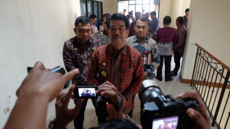 Pj Muaro Jambi, Raden Najmi Pimpian Rapat Persiapan Pilkada Serentak 2024.