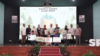 37 Peserta Safety Riding Camp Beradu Gagasan Kampanyekan Keselamatan Berkendara