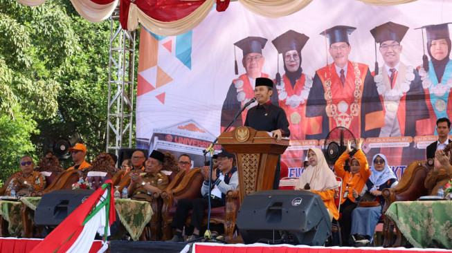 Hadiri PKKMB Unja 2024, Edi Purwanto : Mahasiswa adalah Agen Perubahan