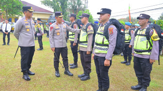 Kapolda Jambi Kunjungi Polres Tanjab Timur, Ingatkan Jaga sinergisitas.