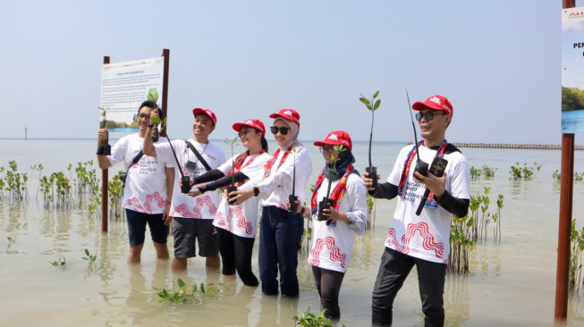 Tanam Ribuan Pohon, AHM Perkuat Upaya Penyerapan Karbon untuk Mitigasi Perubahan Iklim