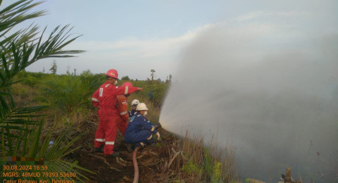 SKK Migas – PetroChina Jabung Berperan Penting dalam Penanganan Karhutla Jambi