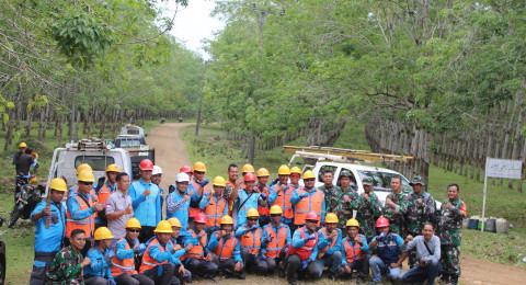 Kolaborasi PLN dan Kodim 0425 Seluma Perkuat Keandalan Listrik Kabupaten Seluma Lewat Gebyar Right of Way