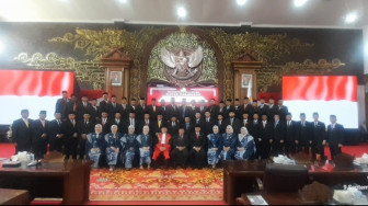 55 Anggota DPRD Provinsi Jambi Periode 2024-2029 Dilantik